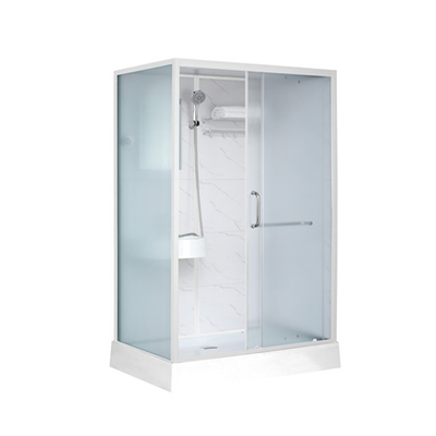 Kabin Shower Baki ABS Akrilik Putih 1100 * 800 * 2150mm aluminium putih
