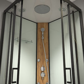 KPN20009009Custom Quadrant Sliding Door Shower Cubicles, Curved Shower Glass Enclosure