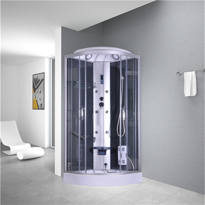 Kabin Shower Kamar Mandi Baki ABS Akrilik Putih 900 * 900 * 215mm
