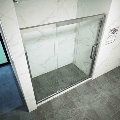 Pemisahan Basah Kering Satu Jenis Pintu Shower Kaca